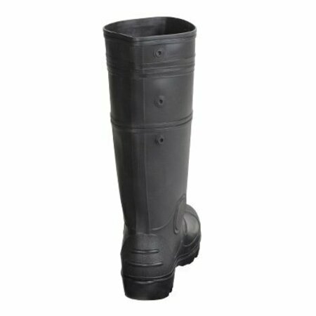 CUSTOM LEATHERCRAFT RAIN BOOTS PVC BLK SZ9 R23009